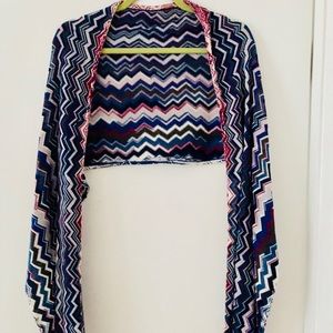 AUTHENTIC MISSONI SHAWL With FRINGE